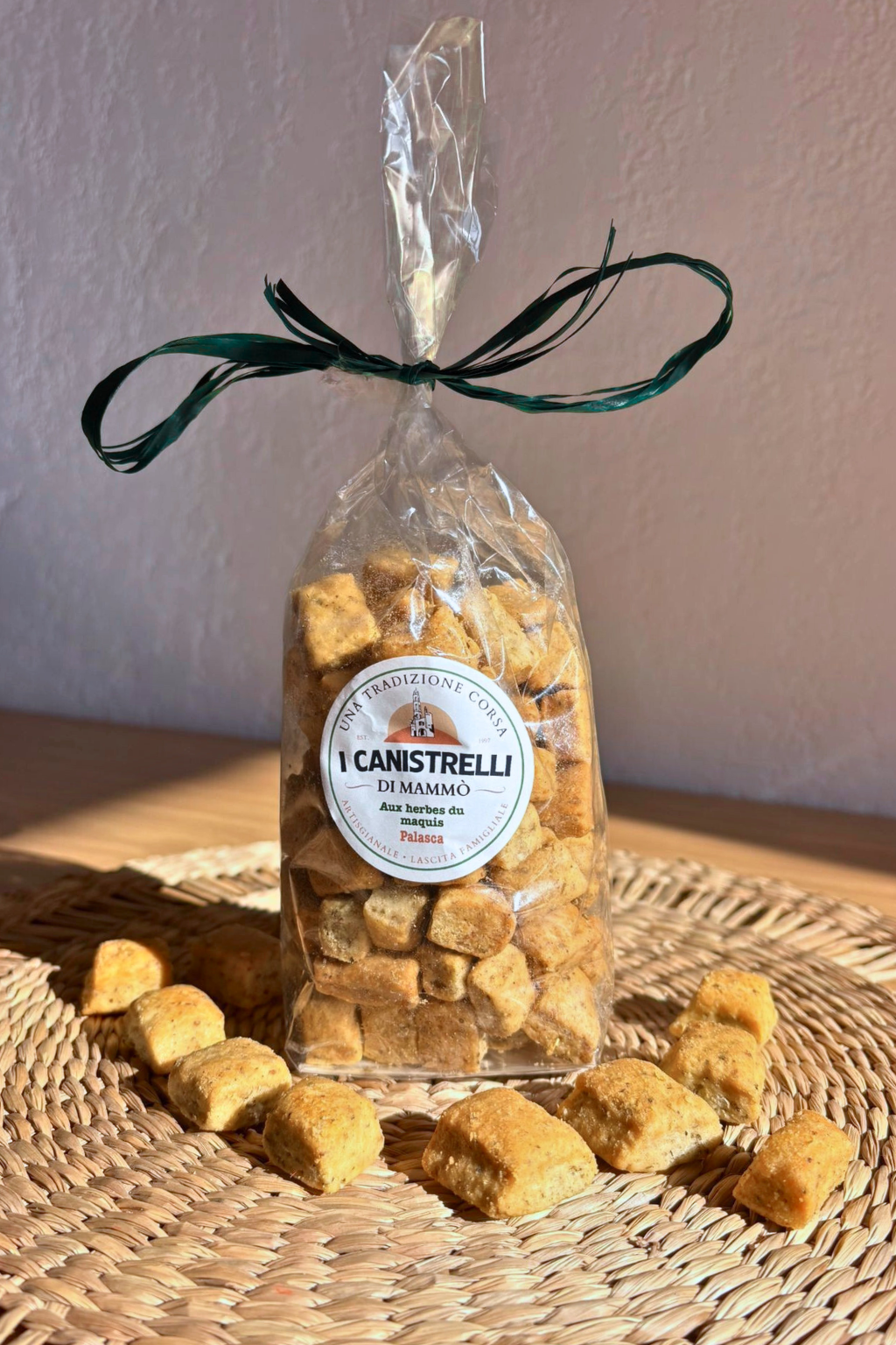 Canistrelli Salés aux Herbes du Maquis – 200g