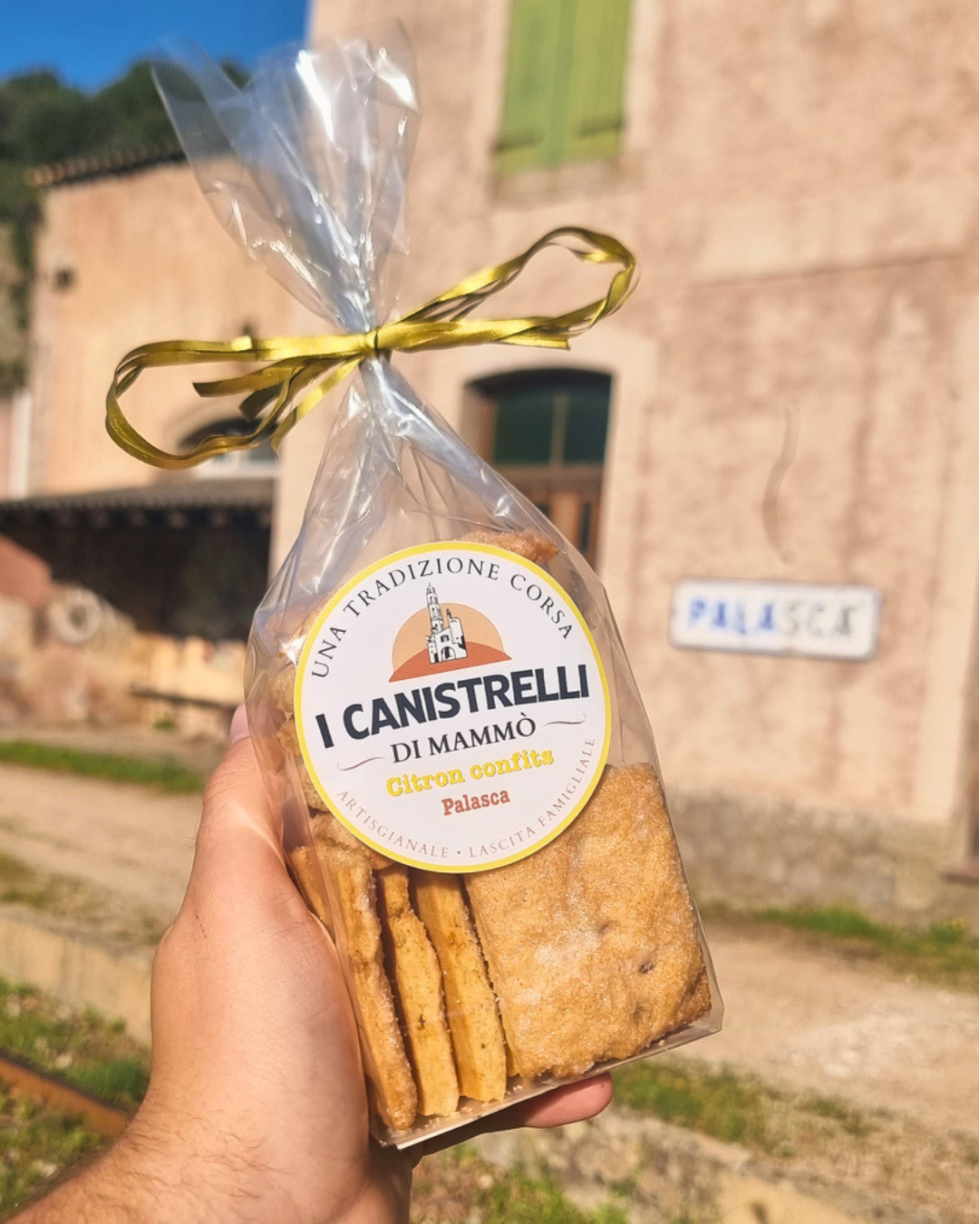 🍋 Canistrelli au citron confit